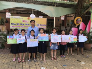 HỘI THI VẼ TRANH CHÀO MỪNG KỶ NIỆM NGÀY NHÀ GIÁO VIỆT NAM 20-11