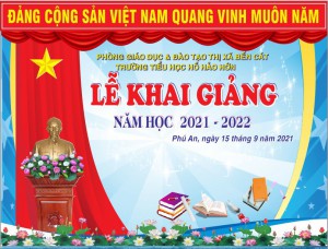 LỄ KHAI GIẢNG NĂM HỌC 2021 - 2022 (HÌNH THỨC TRỰC TUYẾN)