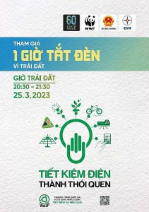 Chiến dịch Giờ Trái đất năm 2023: “Tiết kiệm điện - thành thói quen”