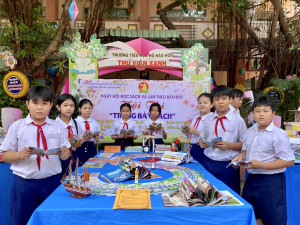 Trường TH Hồ Hảo Hớn Tổ Chức "Ngày Hội Đọc Sách"