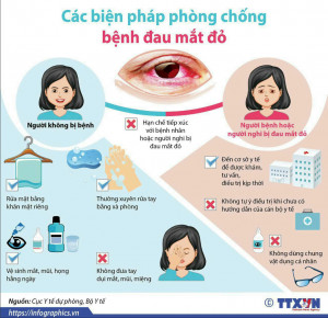 Cách Phòng Chống Bệnh Đau Mắt Đỏ