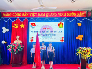 LIÊN ĐỘI TRƯỜNG TIỂU HỌC HỒ HẢO HỚN TỔ CHỨC HỘI THI “NGHI THỨC ĐỘI – CHỈ HUY ĐỘI GIỎI – PHỤ TRÁCH SAO GIỎI” NĂM HỌC 2025–2026