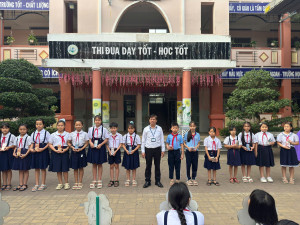 TIẾT SINH HOẠT ĐẦU TUẦN VINH DANH NHỮNG THÀNH TÍCH ĐÁNG GHI NHẬN CỦA HỌC SINH TRƯỜNG TIỂU HỌC HỒ HẢO HỚN