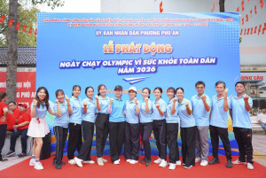 TRƯỜNG TIỂU HỌC HỒ HẢO HỚN THAM GIA NGÀY CHẠY OLYMPIC VÌ SỨC KHỎE TOÀN DÂN NĂM 2026