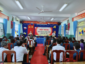 Trường Tiểu học Hồ Hảo Hớn tổ chức Hội nghị Viên chức năm học 2025 - 2026
