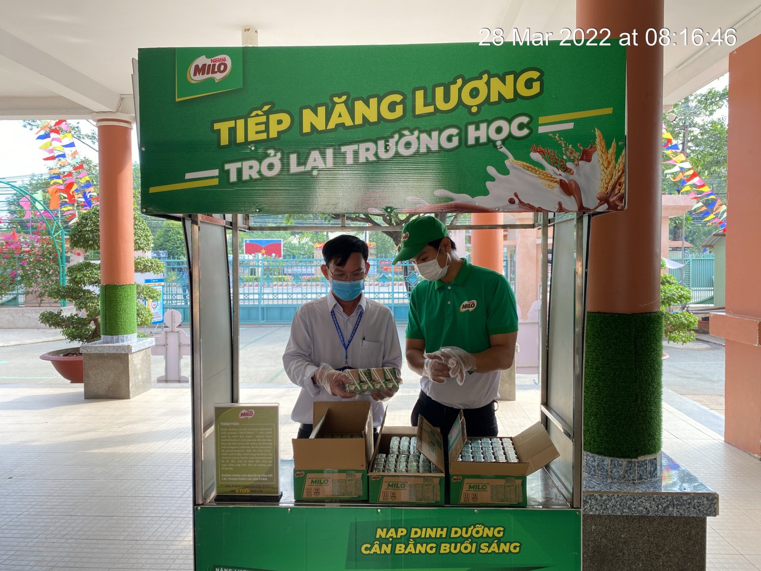 NESTLÉ MILO " TIẾP NĂNG LƯỢNG TRỞ LẠI TRƯỜNG"