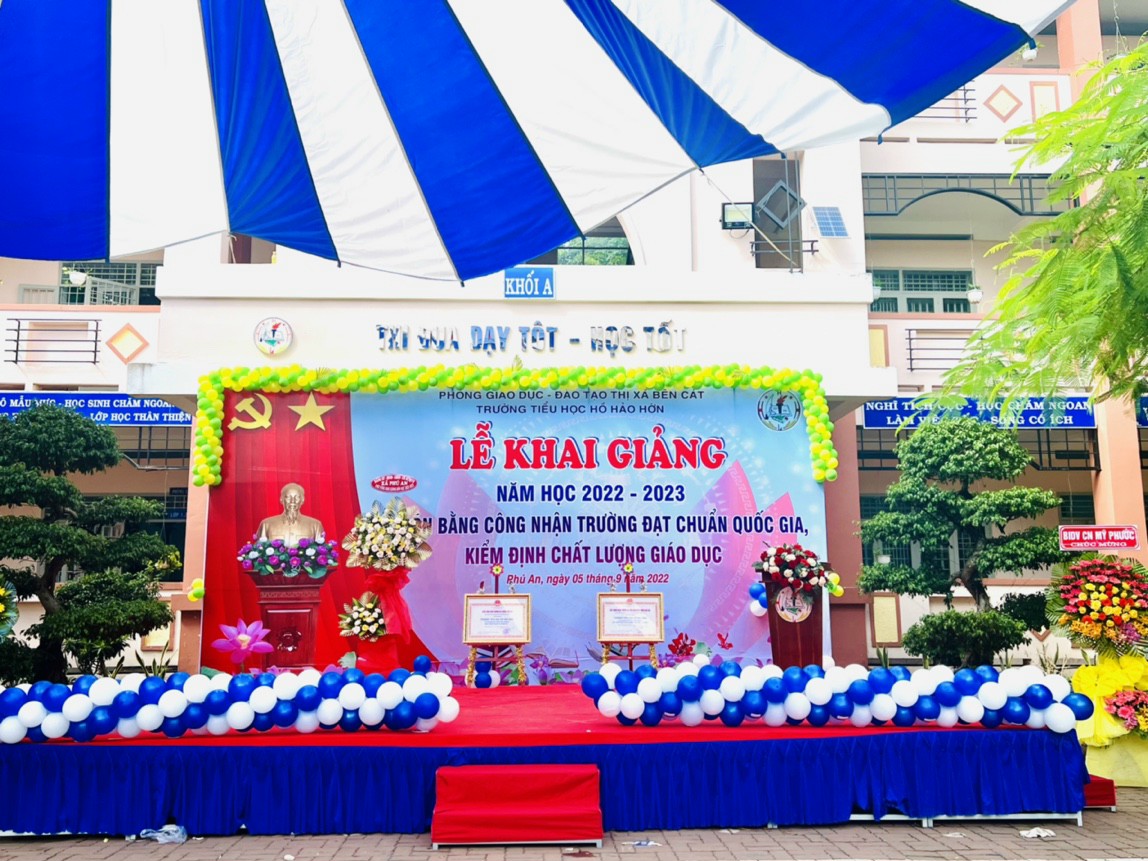 Lễ Khai Giảng Năm Học 2022 - 2023 Và Đón Bằng Công Nhận Trường Đạt Chuẩn Quốc Gia, Kiểm Định Chất Lượng Giáo Dục