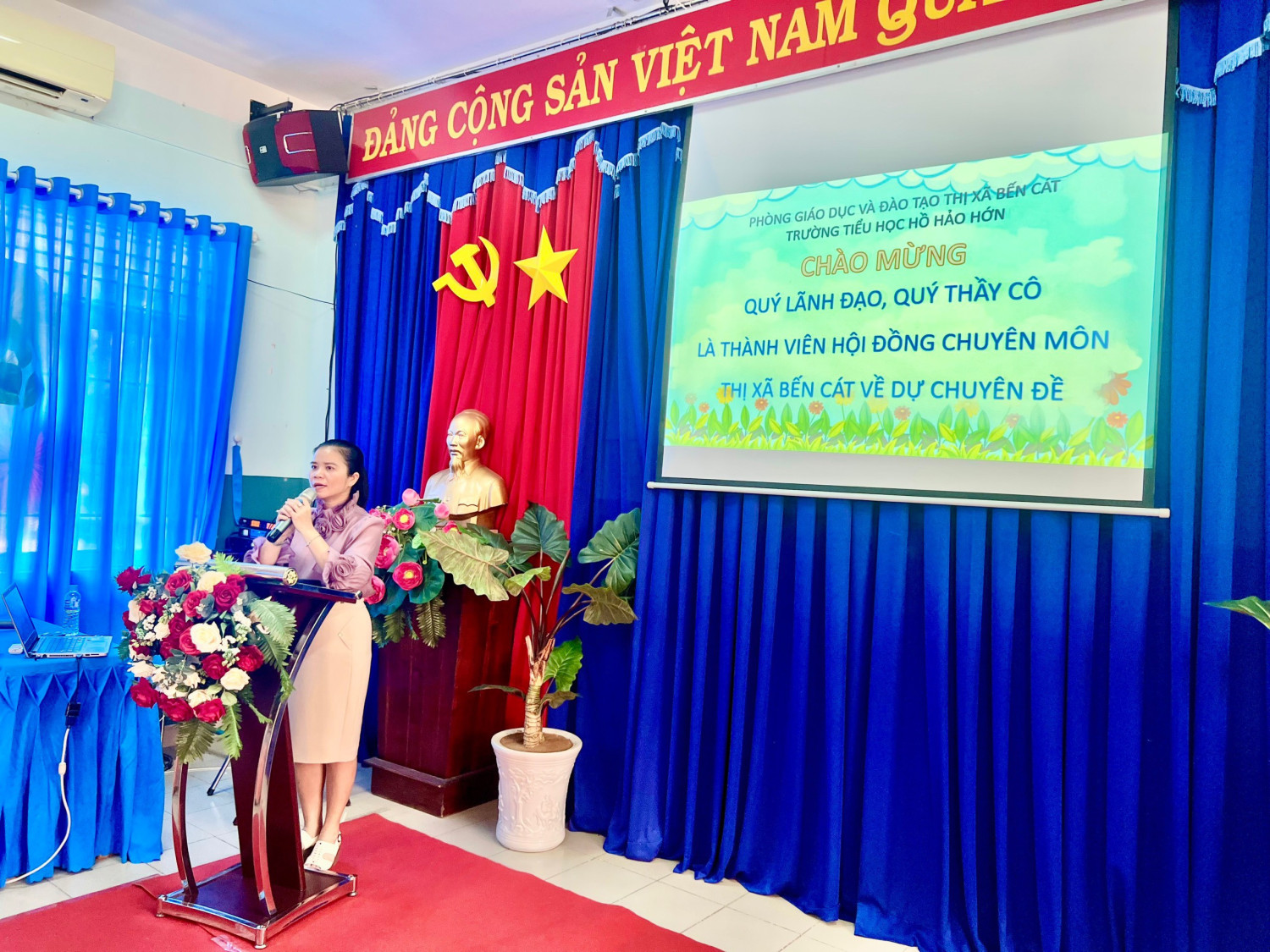 Chuyên đề cấp thị xã " GIÁO DỤC Ý THỨC, TRÁCH NHIỆM BẢO VỆ SỨC KHỎE  BẢN THÂN CỘNG ĐỒNG  CHO HỌC SINH LỚP 5 TRƯỜNG TIỂU HỌC HỒ HẢO HỚN"