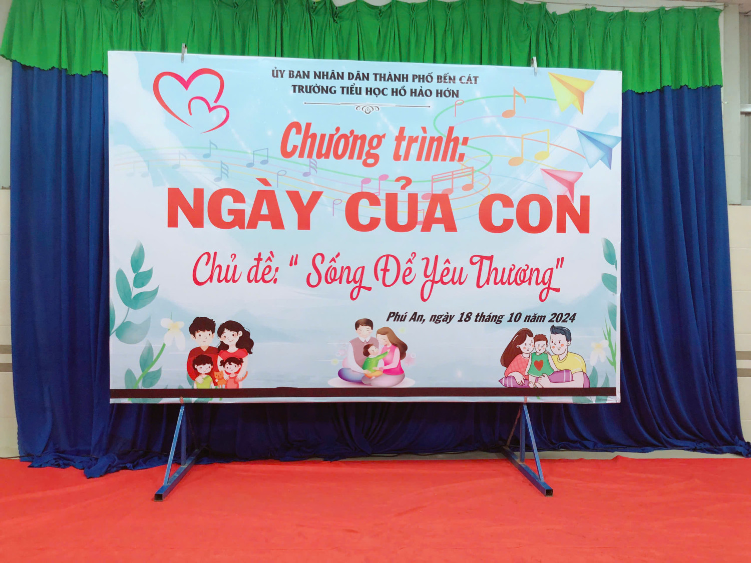 Ngày của con” với chủ đề “ Sống để yêu thương