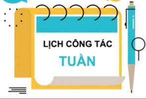 Lịch công tác tuần từ ngày 05/05/2025 - 10/05/2025