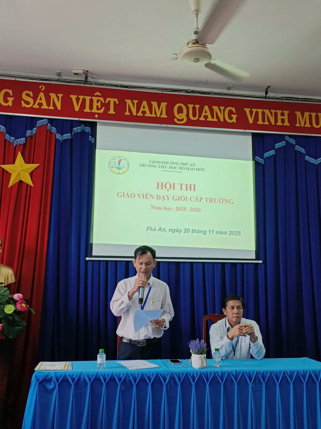 LỄ TỔNG KẾT HỘI THI GIÁO VIÊN DẠY GIỎI CẤP TRƯỜNG NĂM HỌC 2025–2026