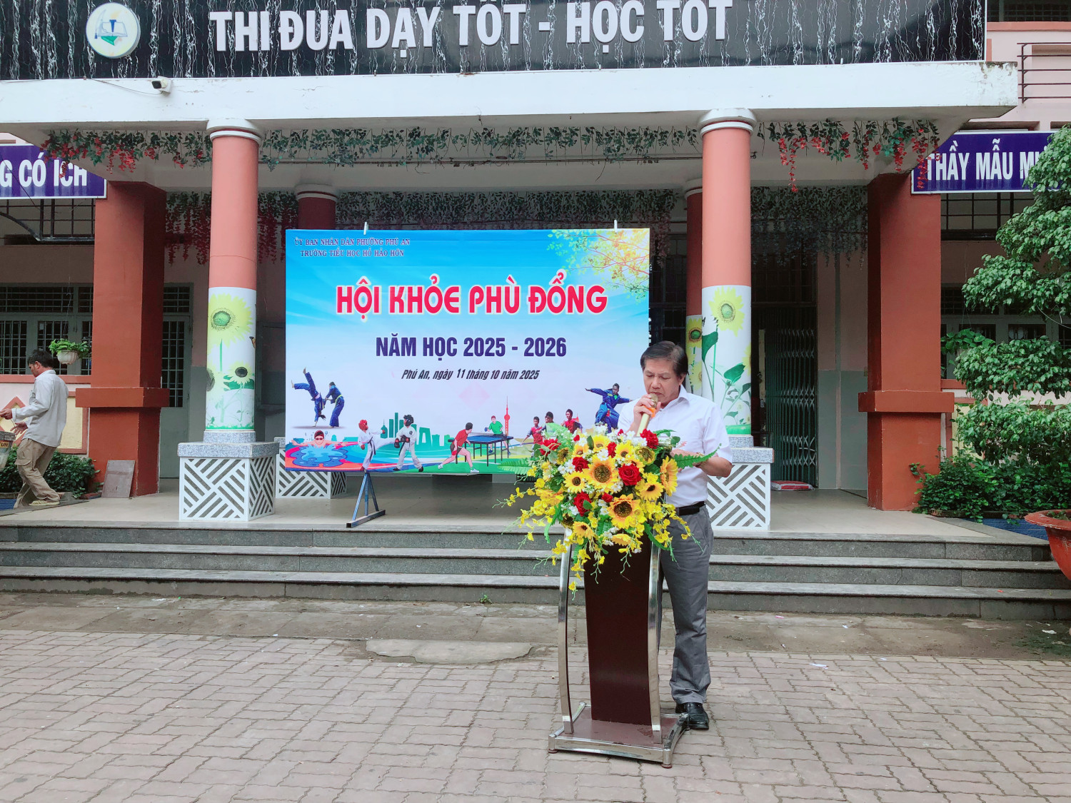 TRƯỜNG TIỂU HỌC HỒ HẢO HỚN KHAI MẠC HỘI KHỎE PHÙ ĐỔNG NĂM HỌC 2025–2026